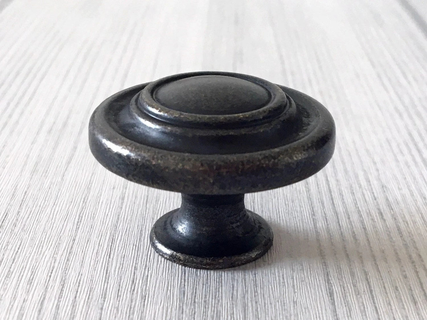4.5" Vintage Style Antique Black Bail Drawer Pull