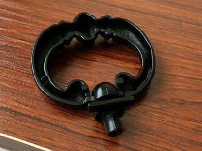 Black Pendant Drawer Knob - 2.2" Width