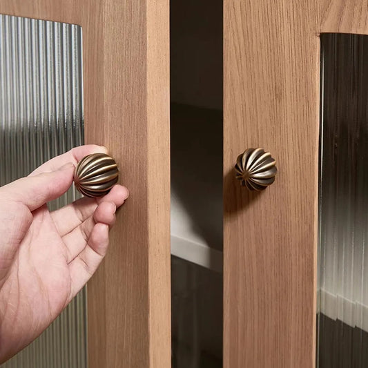 Antique Bronze Brass Ball Knobs | Lynns Hardware