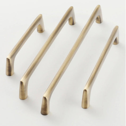 Antique Bronze Cabinet D Handles with 3.75" to 7.5" hole spacing 