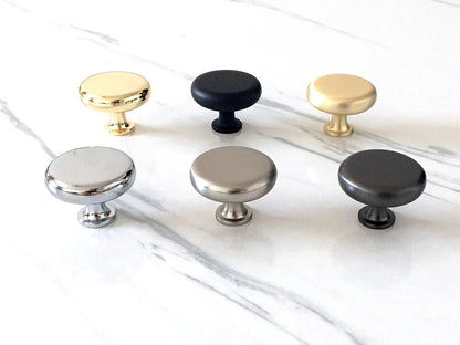 Cabinet Knobs, Drawer Pulls, Gold Chrome Nickel Bronze Black Gray, Kitchen Hardware
