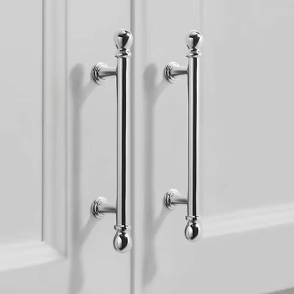 3.75" 5" 7.5" Cabinet Handles, Drawer Pulls, Polished Chrome Silver