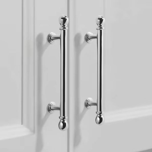 3.75" 5" 7.5" Cabinet Handles, Drawer Pulls, Polished Chrome Silver