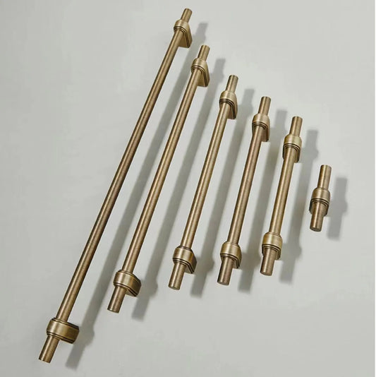 Brass Bar Handles Antique Bronze Cabinet Pulls Solid Classic