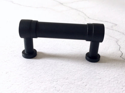 2-1/4 Inch Drawer Pull Cabinet Handle Hardware Matte Black  2.75 Inch 57 mm