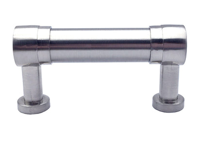 2-1/4 Inch Drawer Pulls Hardware Brushed Nickel 2.75 Inch 57 mm