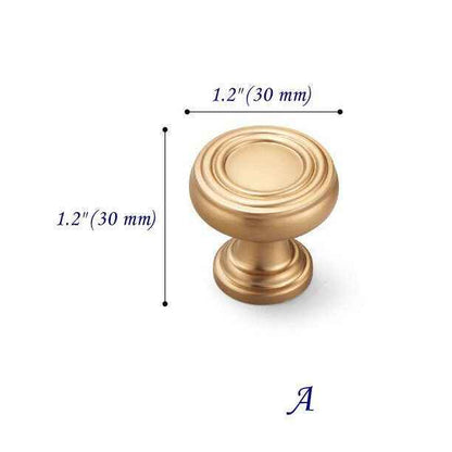 Cabinet Pull Drawer Handle Kitchen Hardware Champagne Gold