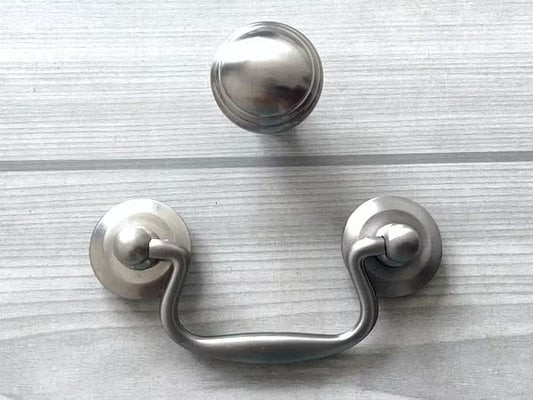 2.75 inch Nickel Drawer Pull Bail 70 mm