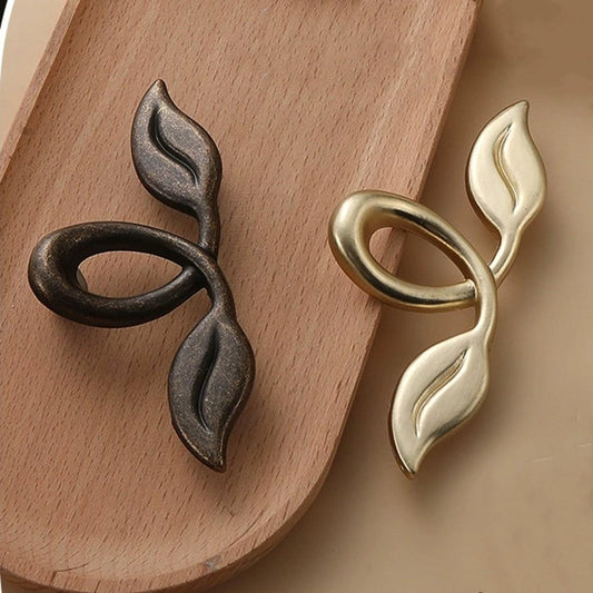 2 inches Drawer Pulls Leaf Hardware