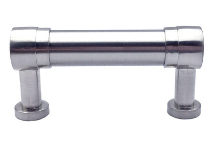 2.5 Inch Nickel Dresser Drawer Pulls Hardware 64 mm 2-1/2 Inch