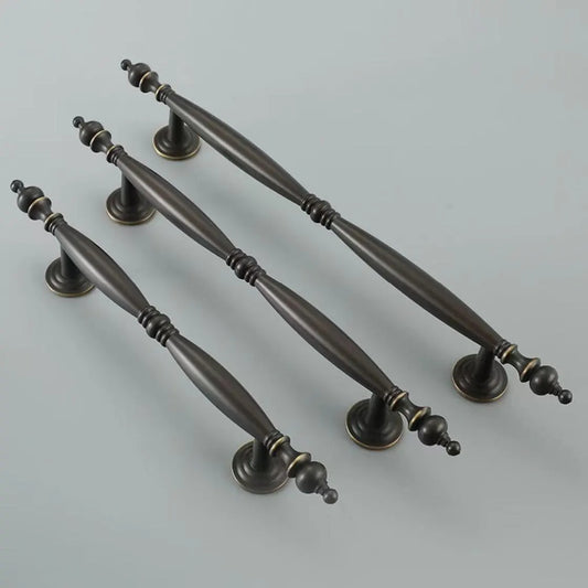 3.75" 6.25" 7.5" Brass Cabinet Handles, Coffee Bronze, Kitchen Hardware