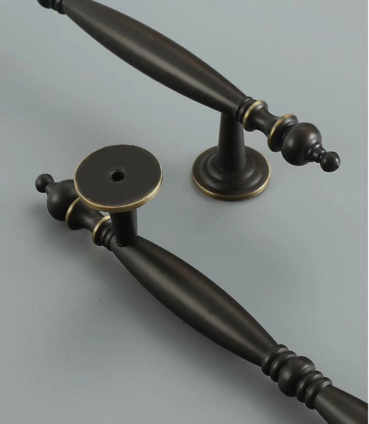 3.75" 6.25" 7.5" Brass Cabinet Handles, Coffee Bronze, Kitchen Hardware
