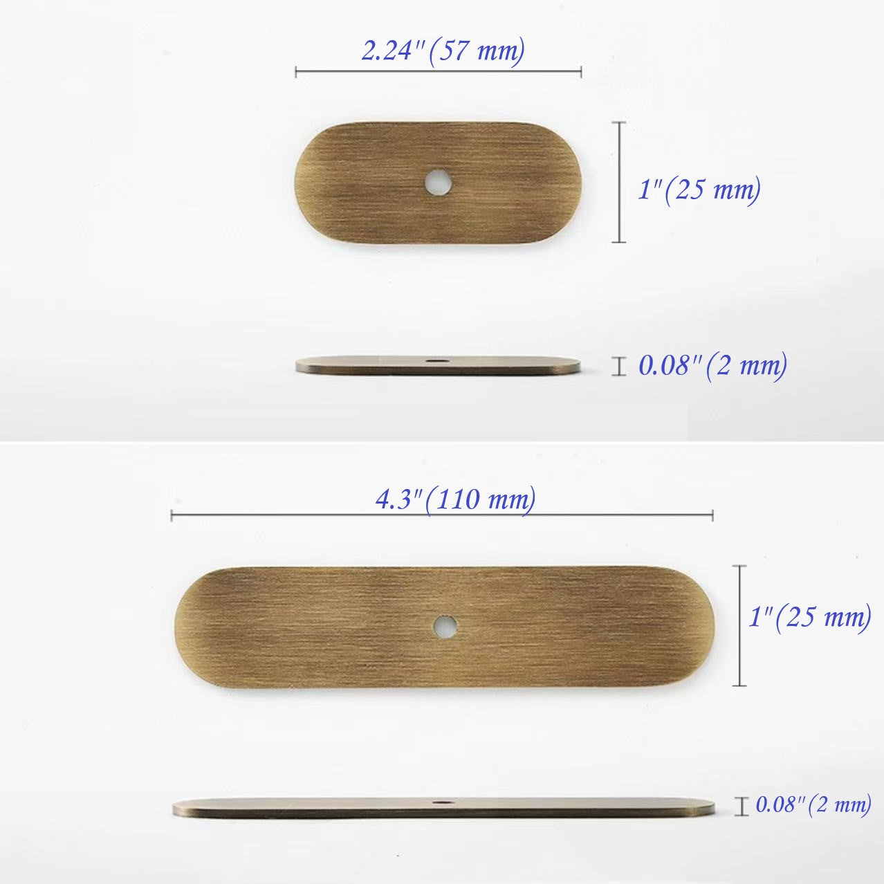 Verschiedene Messingknöpfe in Antik-Bronze mit Rückplatten für Retro-Vintage-Dekor