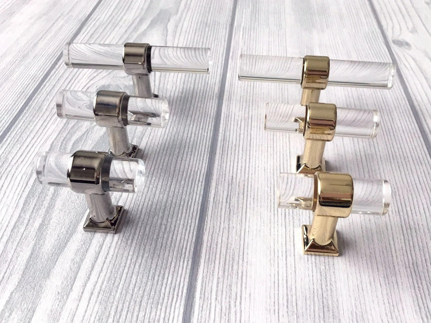 Acrylic Drawer T pulls