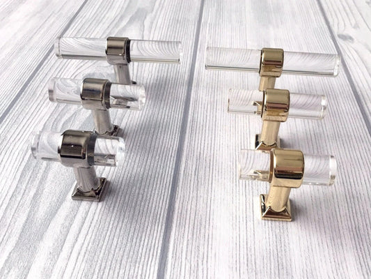 Acrylic Drawer T pulls