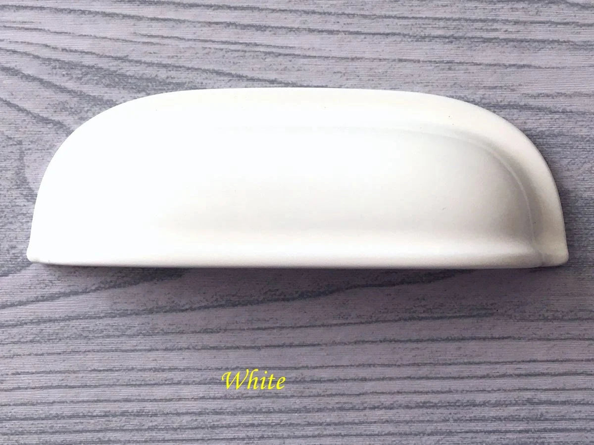 2.5" 2 1/2" 64 mm Cup Drawer Pull Handles - 8 Finishes