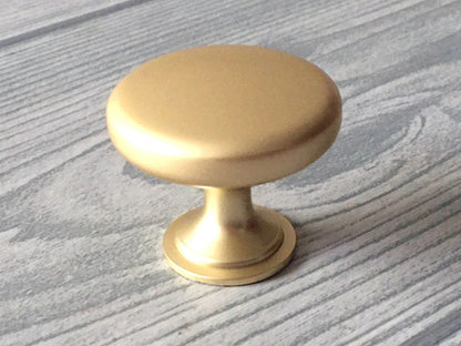 Gold Finger Drawer Pull - Modern Kitchen Hardware 32 64 96 mm - LynnsHardware