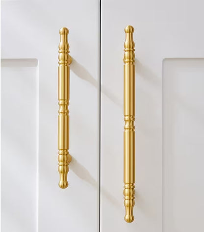 Brass Cabinet Pull Handle - 2.25" 2.5" 3.75" 4.25" 5" - LynnsHardware