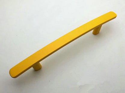 3" 3.75" 5" Colorful Drawer Pulls, Cabinet Bar Handles, Pink Red Orange Blue Green Yellow White Black