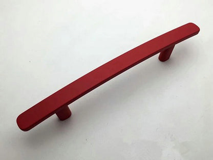3" 3.75" 5" Colorful Drawer Pulls, Cabinet Bar Handles, Pink Red Orange Blue Green Yellow White Black