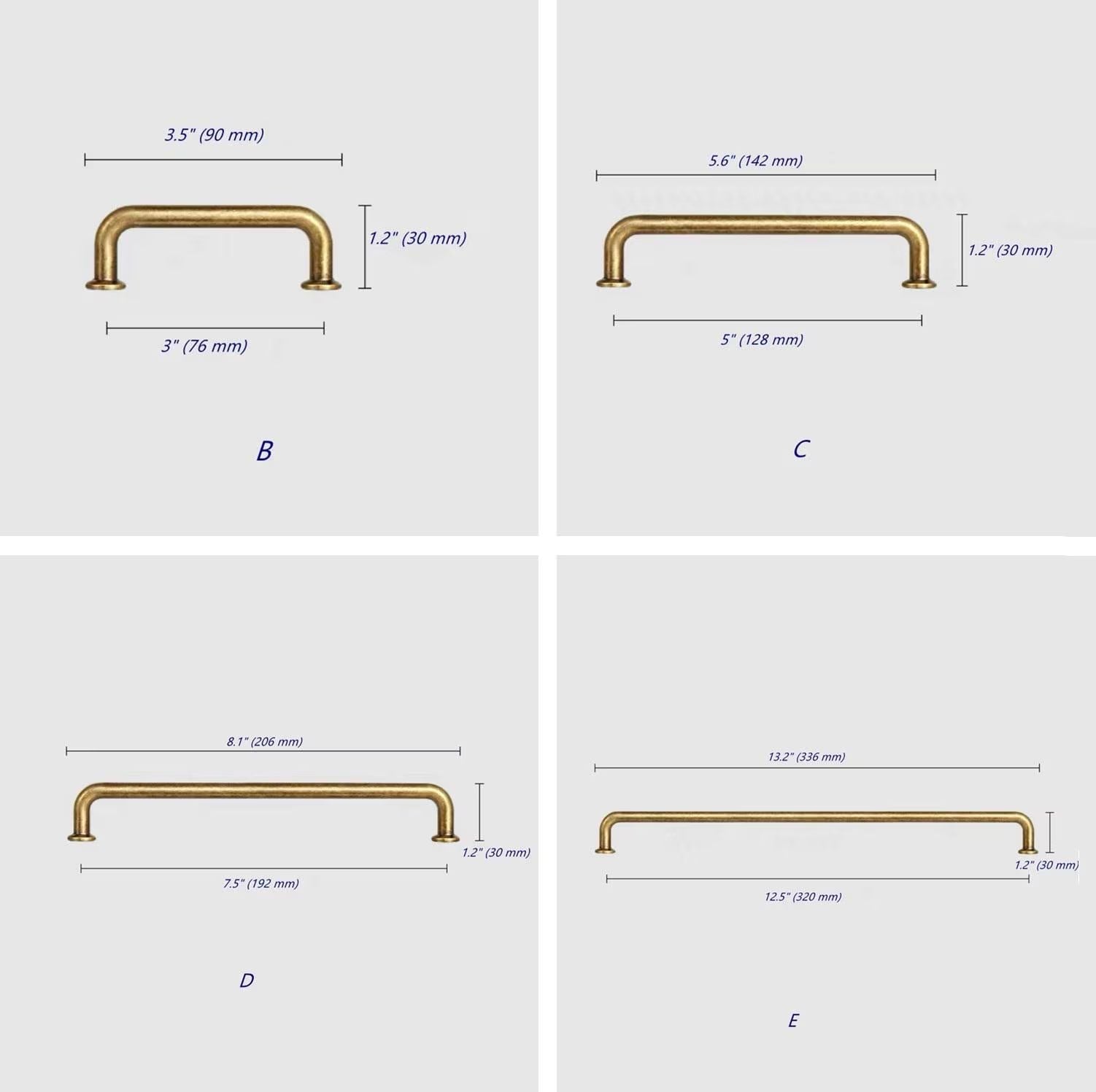 3 inch Drawer Pulls Lynns Hardware Antique Bronze