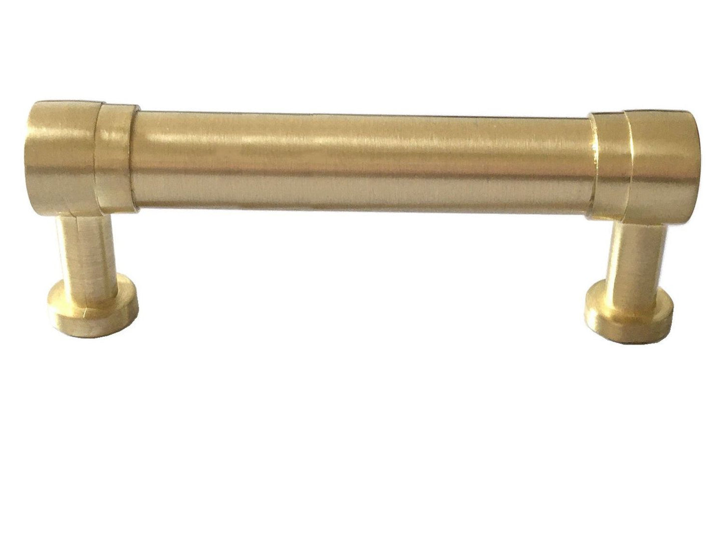 3.75 In Gold Cabinet Pulls Drawer Handles 96 mm 3-3/4 Inch Lynns Hardware

