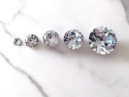 Glass Dresser Pull, Crystal Drawer Knob, Kitchen Cabinet Hardware, Clear Silver