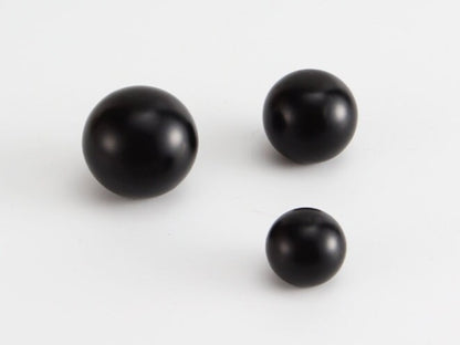Ball Brass Knobs, Cabinet Drawer Pulls, Brushed Gold, Matte Black, Brushed Nickel