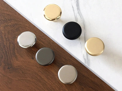 Cabinet Knobs, Drawer Pulls, Gold Chrome Nickel Bronze Black Gray, Kitchen Hardware