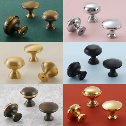 Brass Cup Drawer Pulls 2.5" 3.75" - 6 Finishes | LynnsHardware