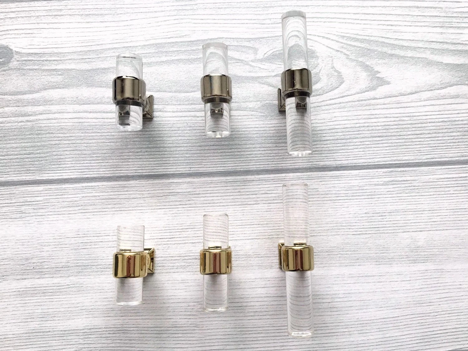Acrylic Drawer T Knobs
