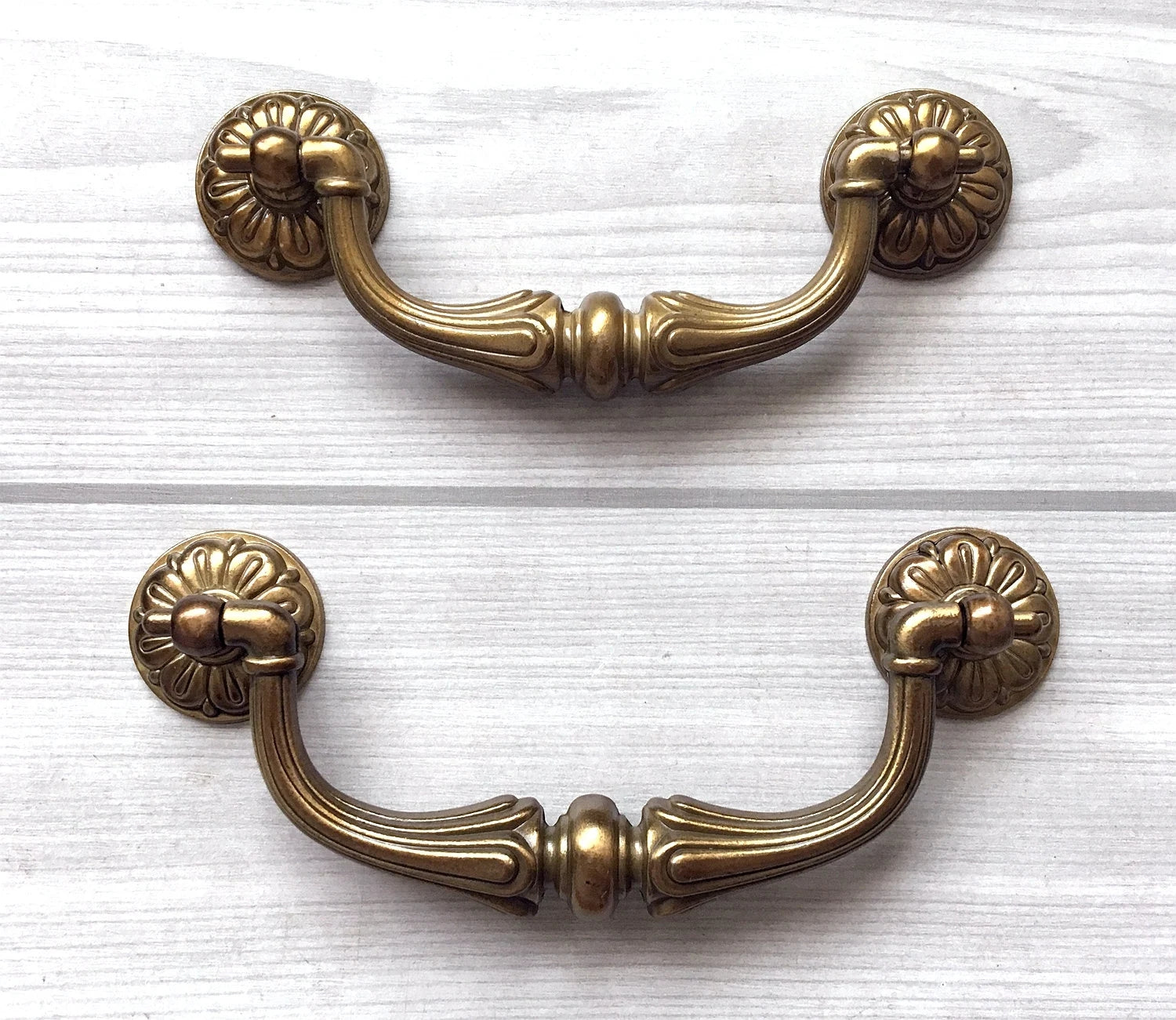 vintage dresser drawer pulls 3.75