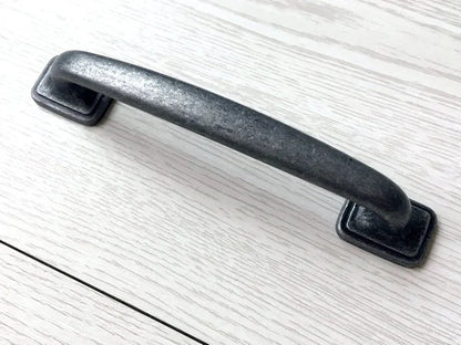 4 Inch Cabinet Pulls Antique Pewter Dresser Pulls Drawer Knobs Kitchen Hardware 100 mm
