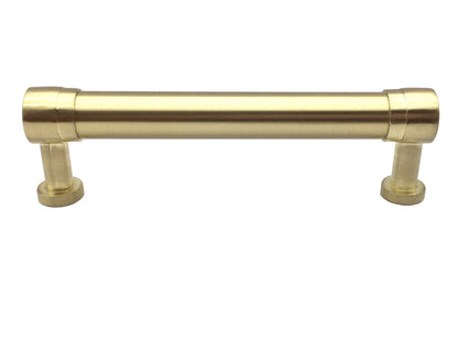 4.5 Inch Gold Dresser Drawer Pulls  Cabinet Lynns Hardware 4-1/2 Inches 114 mm