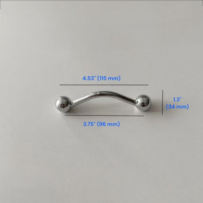 Contemporary Cabinet Handle & Drawer Knob, Polished Chrome / Nickel, Nordic Kitchen Hardware