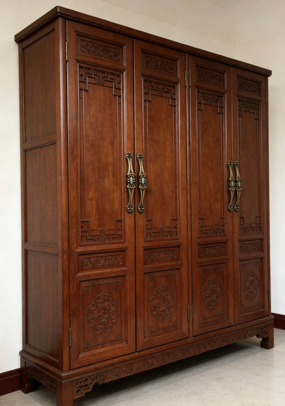 Victorian Green Resin Cabinet Pulls - Antique Brass Drawer Handles - LynnsHardware