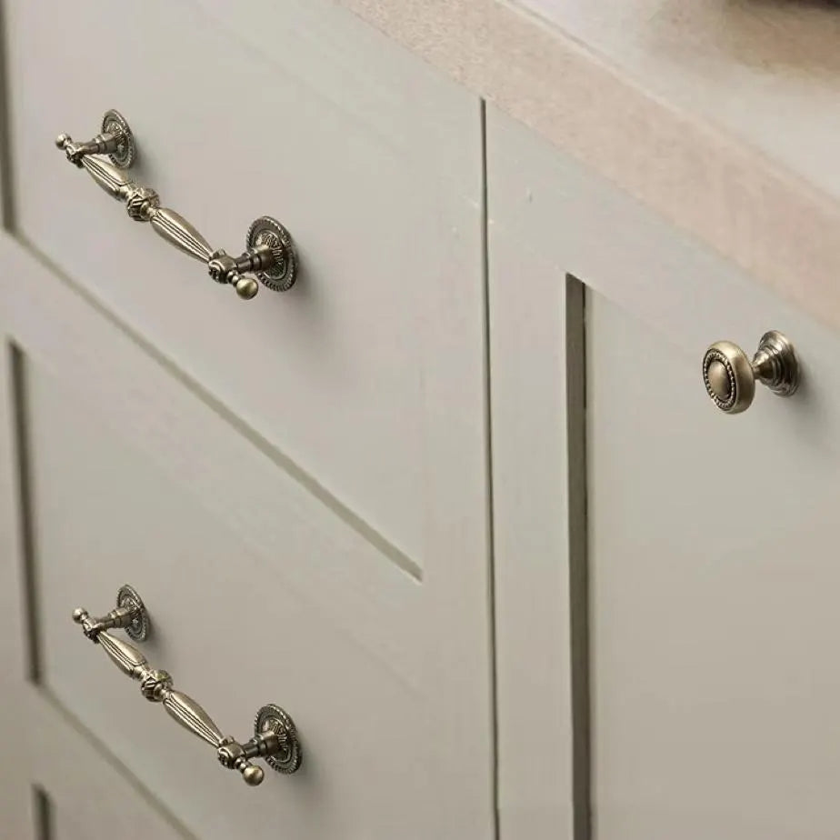 Victorian Antique Bronze Cabinet Handle -  2.5" 3.75" 5"