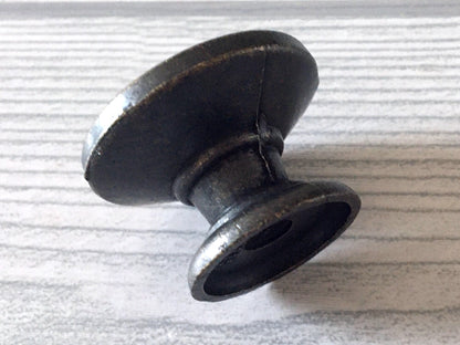 Vintage Look Drawer Knobs, Antique Bronze, Retro Rustic Kitchen Cabinet Hardware