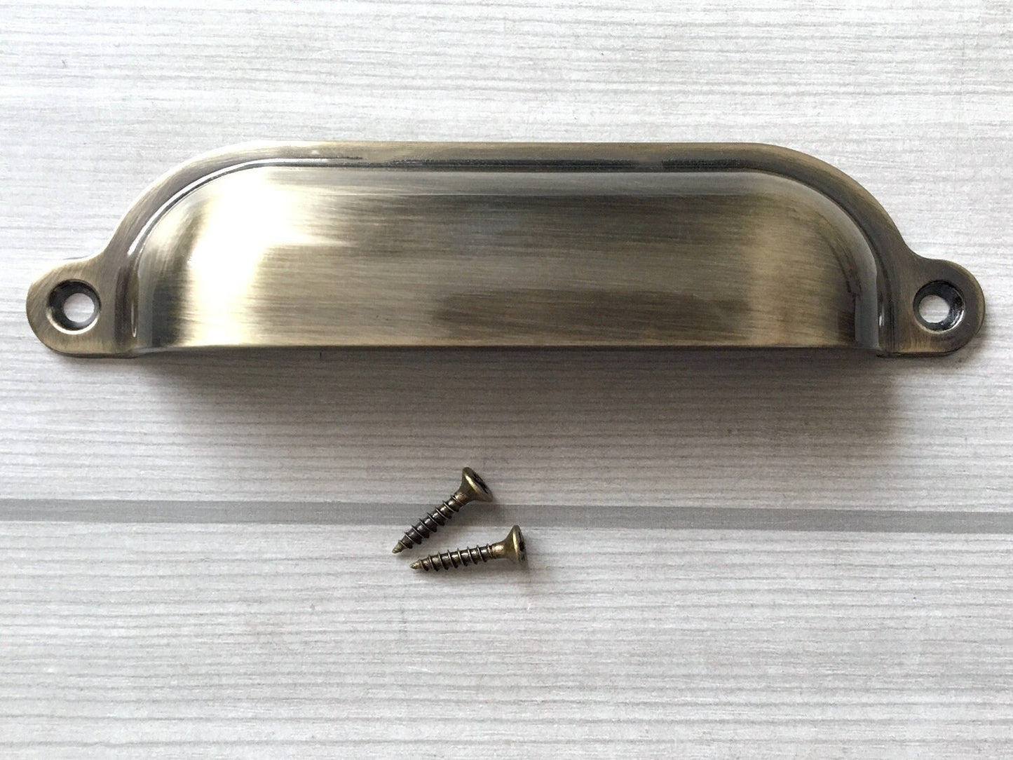 4.75" Cup Drawer Pull, Bin Dresser Handle, Bronze Black Nickel Chrome Silver, Kitchen Cabinet Hardware 4 3/4"