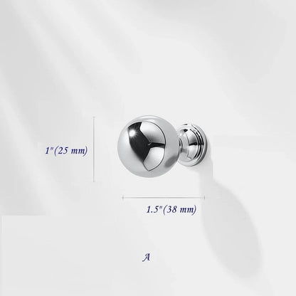 3.75" 5" 7.5" Cabinet Handles, Drawer Pulls, Polished Chrome Silver