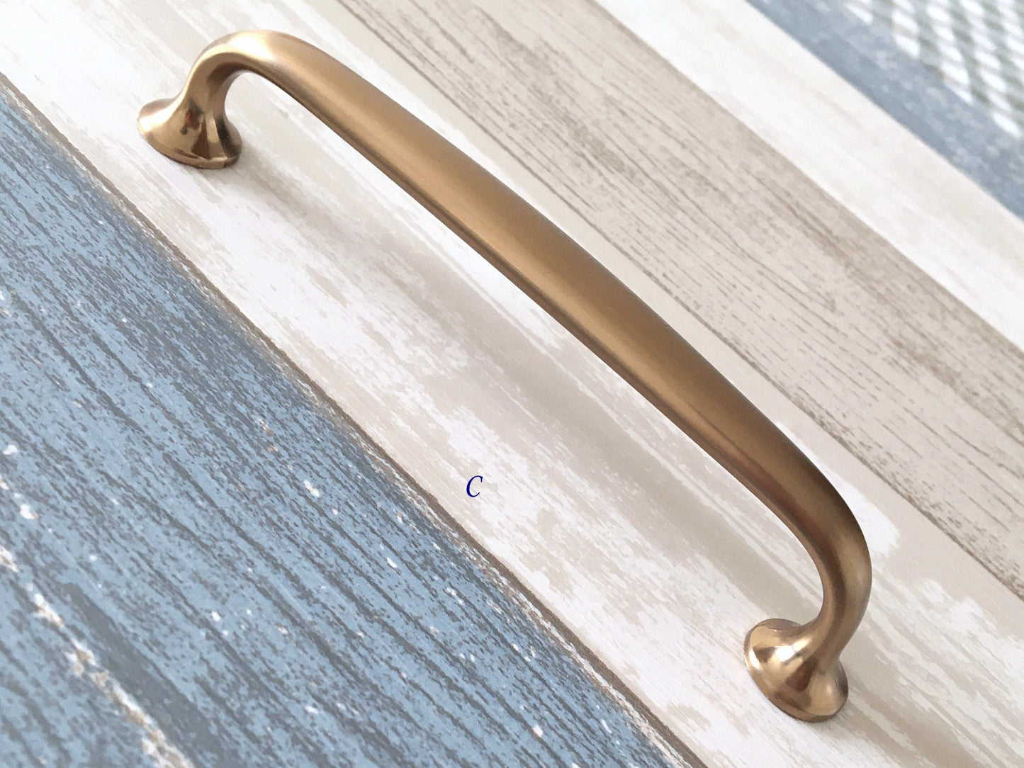5 Inch Champagne Gold Bronze Cabinet Pulls Kitchen Handle 128 mm