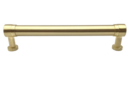 5.75 Inch Gold Dresser Drawer Pulls Cabinet Hardware 5-3/4 Inches 