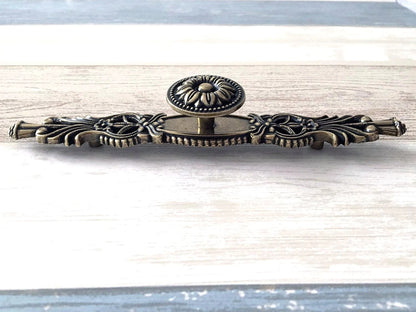Vintage Style Cabinet Pulls Antique Bronze Drawer Handles | Lynns Hardware
