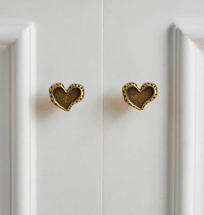 Contemporary Antique Bronze Drawer Knobs, Solid Brass, Decorative Kitchen Cabinet Hardware