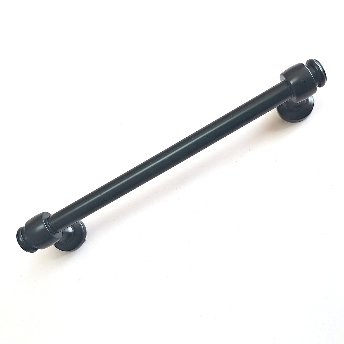 3" 3.5" 6" Black Cabinet Bar Handle & Cup Drawer Pull - LynnsHardware