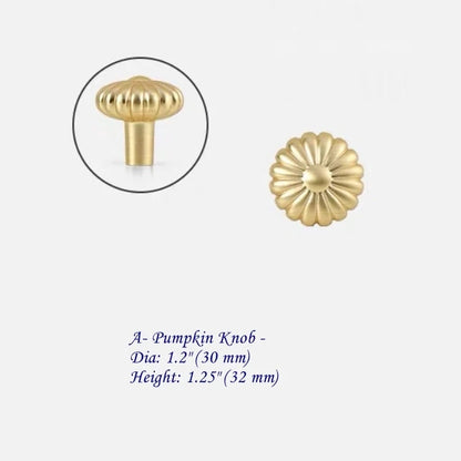 3.75" 5" 7.5" Brushed Gold Cabinet Pulls, Mid Century MCM Kitchen Hardware