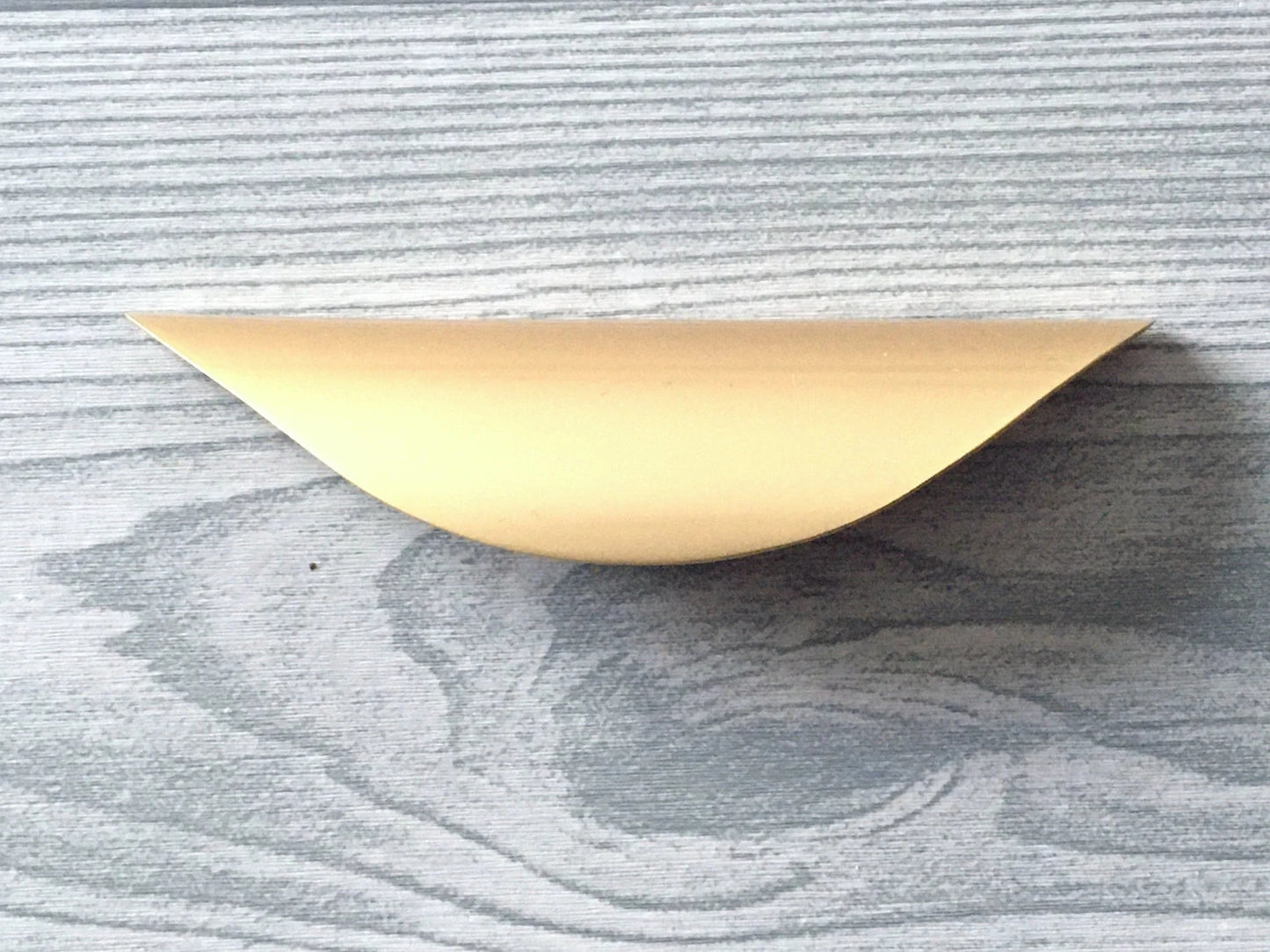 Gold Finger Drawer Pull - Modern Kitchen Hardware 32 64 96 mm - LynnsHardware