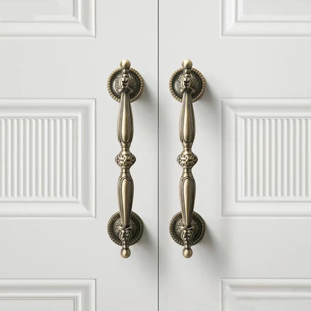 Victorian Antique Bronze Cabinet Handle -  2.5" 3.75" 5"