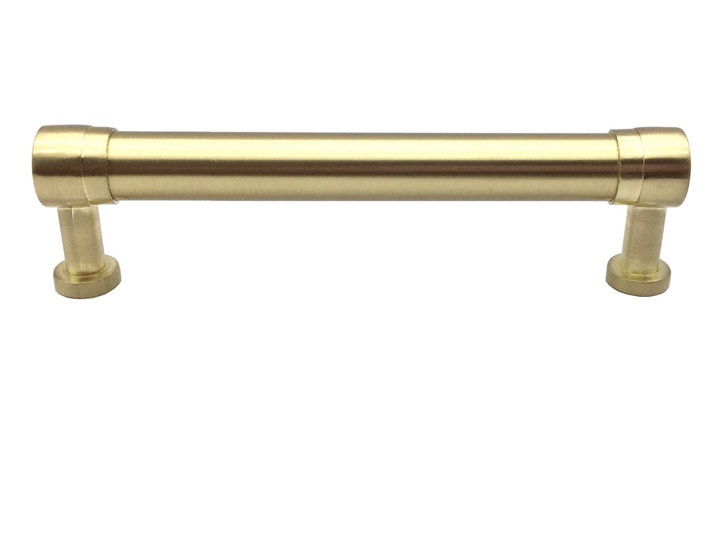 5 Inch Gold Drawer Pull Cabinet Handles Lynns Hardware 128 mm