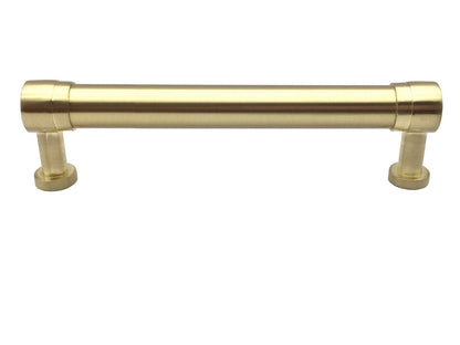 5 Inch Gold Drawer Pull Cabinet Handles Lynns Hardware 128 mm